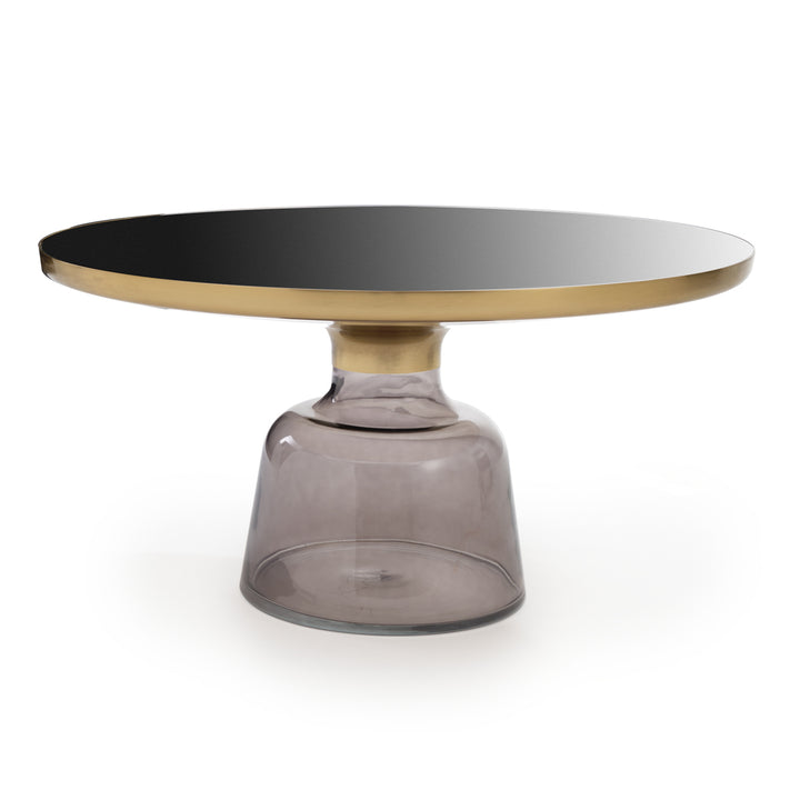 Wanya Glass Coffee Table Black