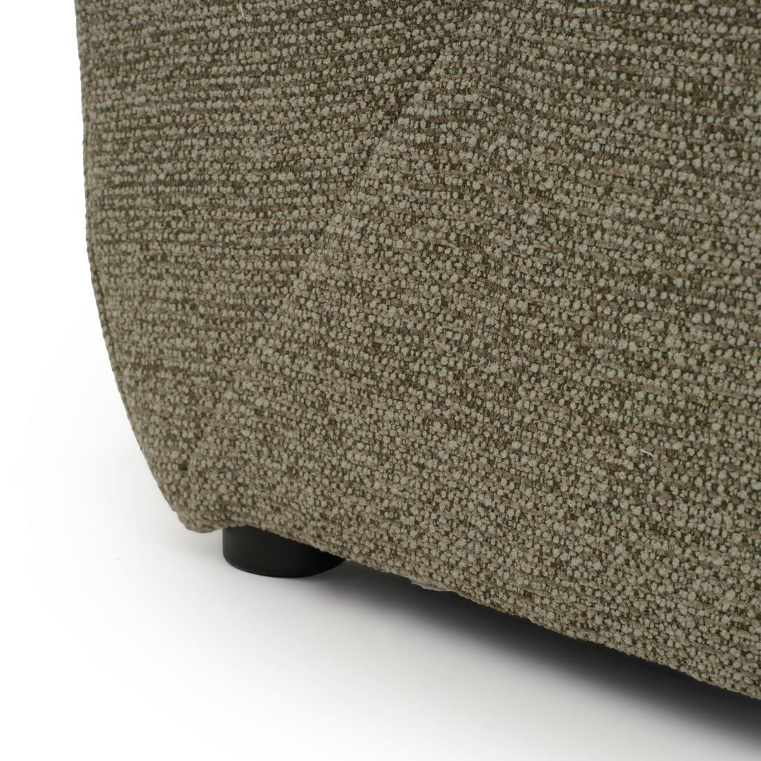Nalinda Fabric Modular Loveseat Light Green