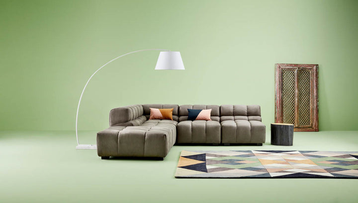 Norika Fabric Modular Set Dark Grey