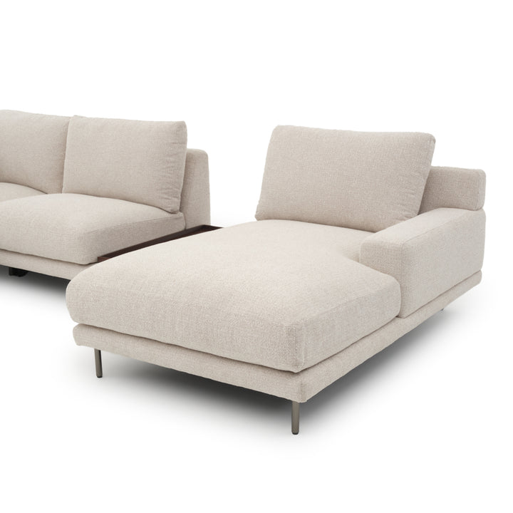 Elizabeth Fabric Modular Set Beige