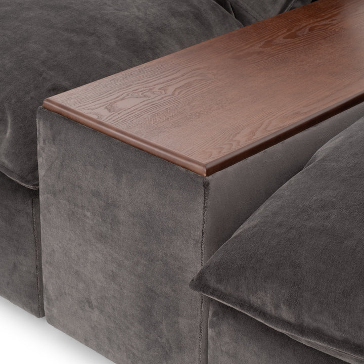 Nuage Fabric Modular Set Dark Grey