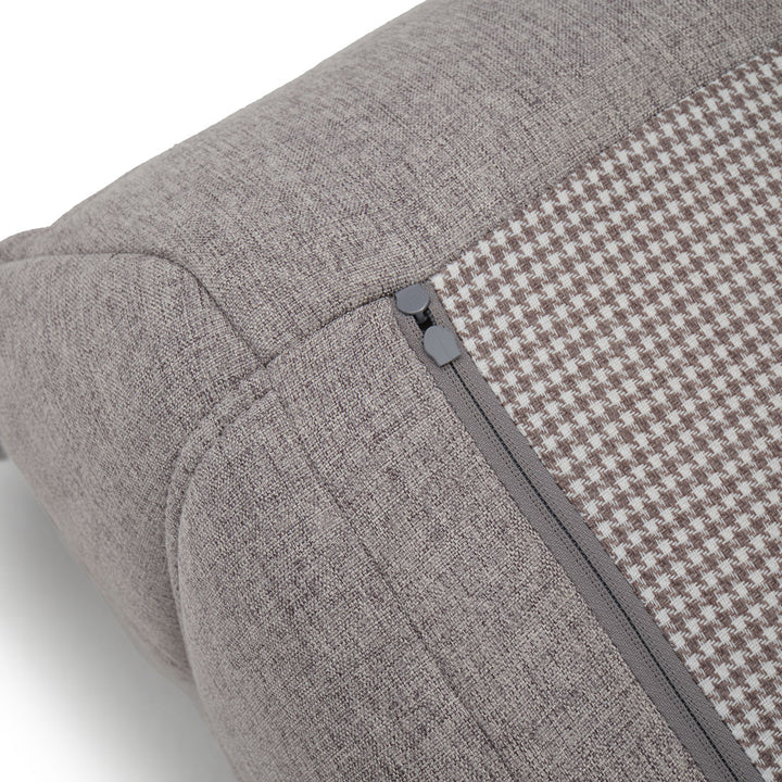 Ean Fabric Accent Chair Light Grey