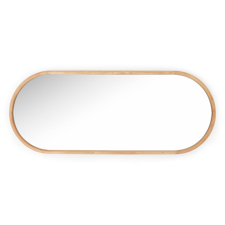 Nadino Wall Mirror Light Brown