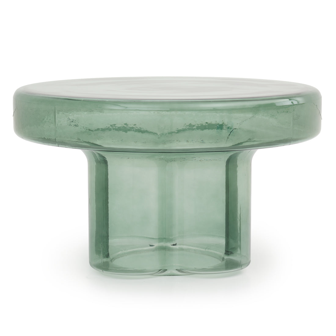 Eira Glass Coffee Table Aqua