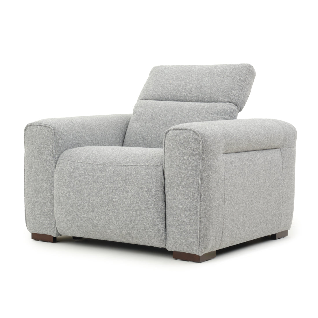 Niguel Reclining Accent Chair Light Grey