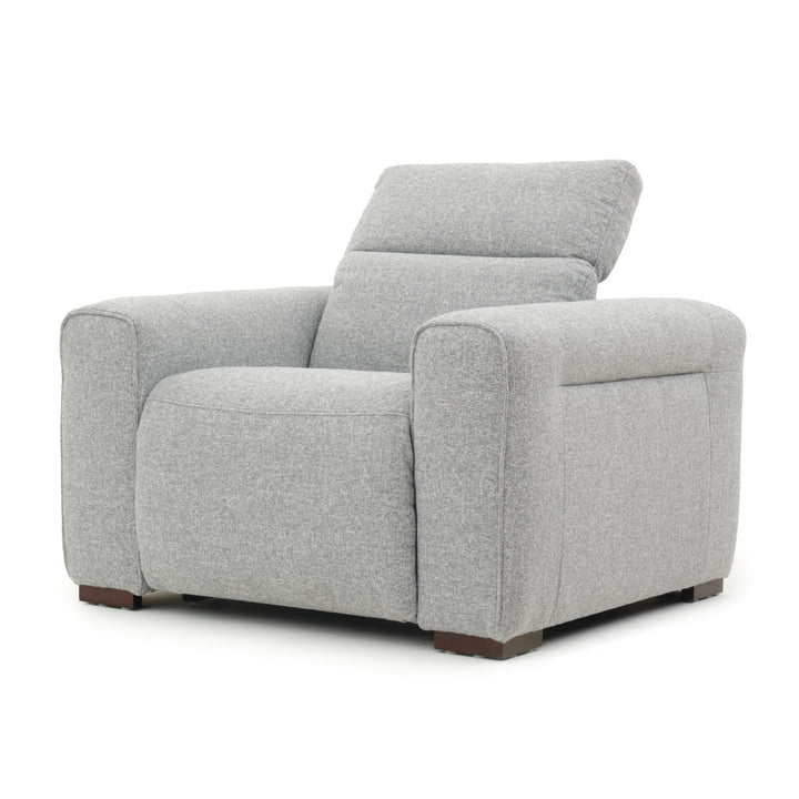 Niguel Reclining Accent Chair Light Grey