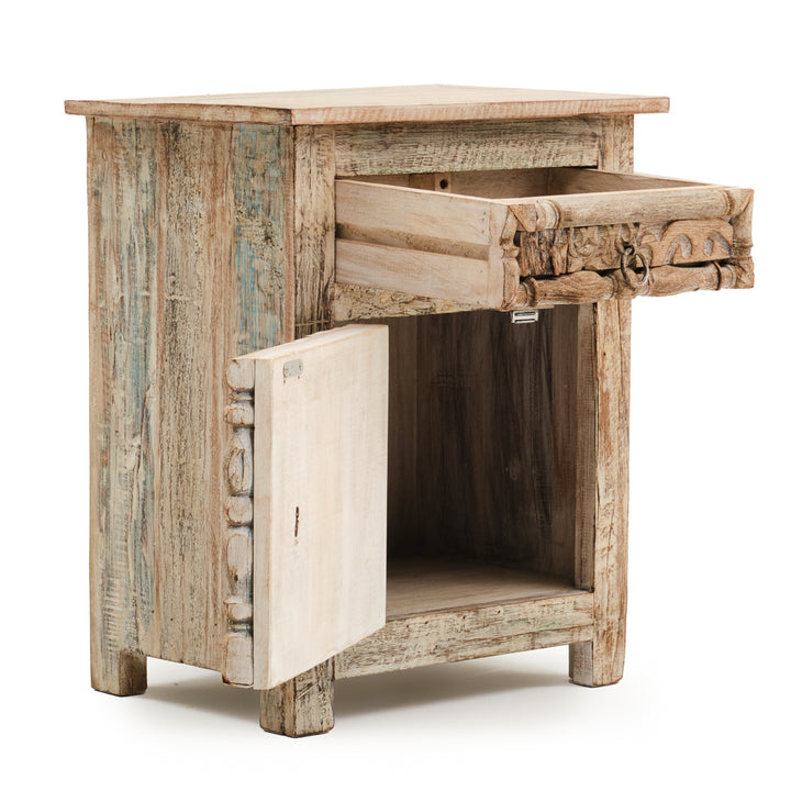 Indira Nightstand Light Brown