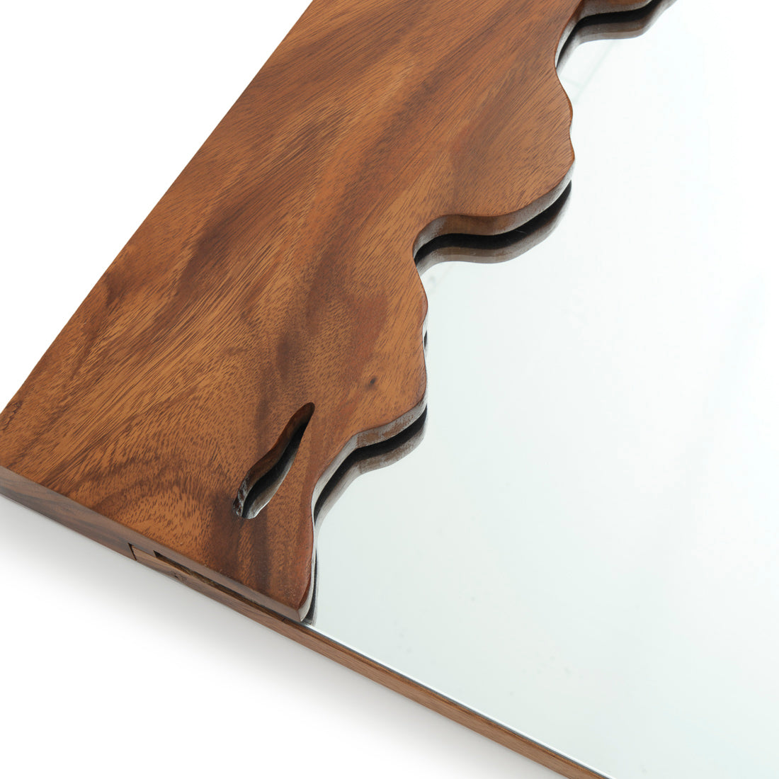 Nesie Floor Mirror Light Brown