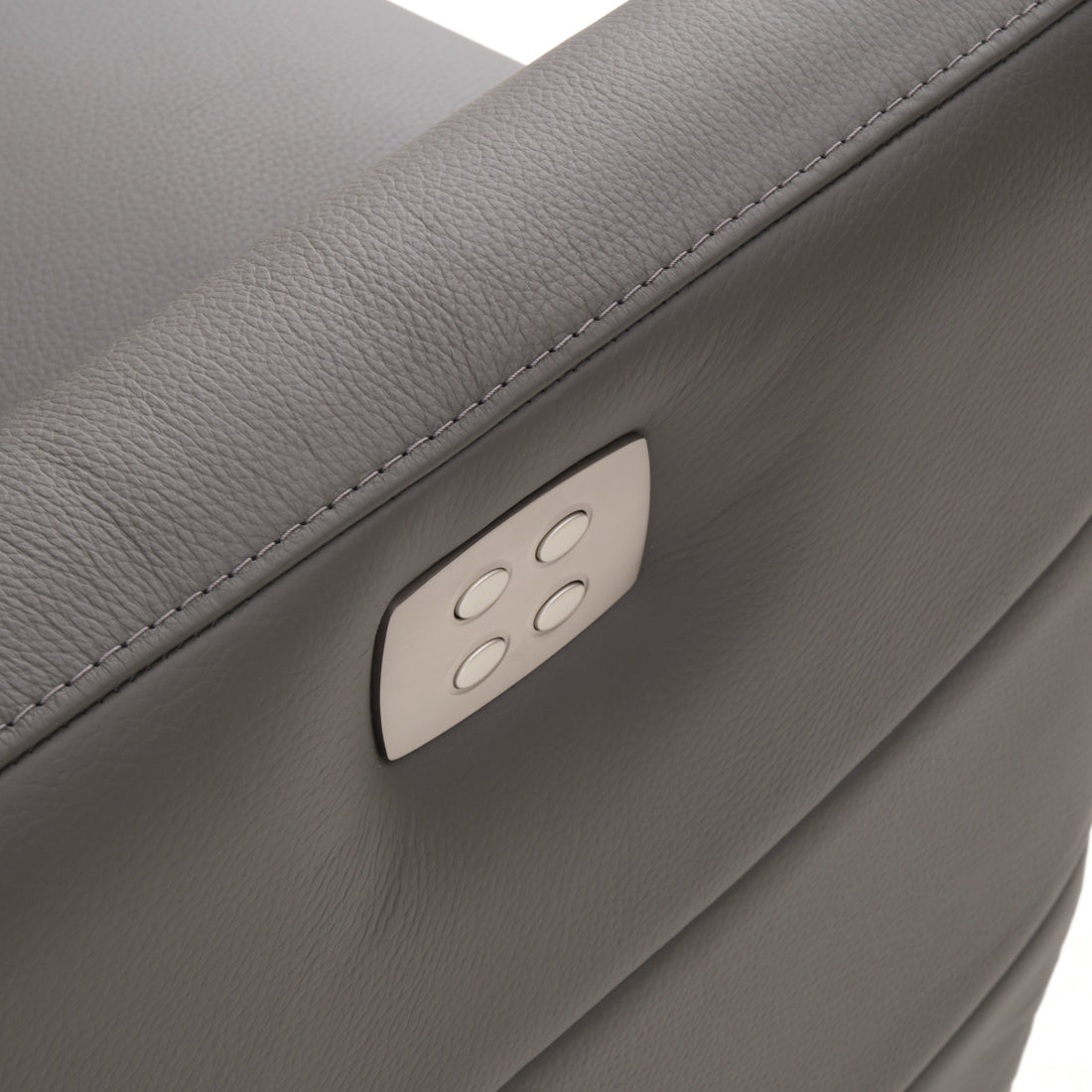Waven Reclining Accent Chair Dark Grey