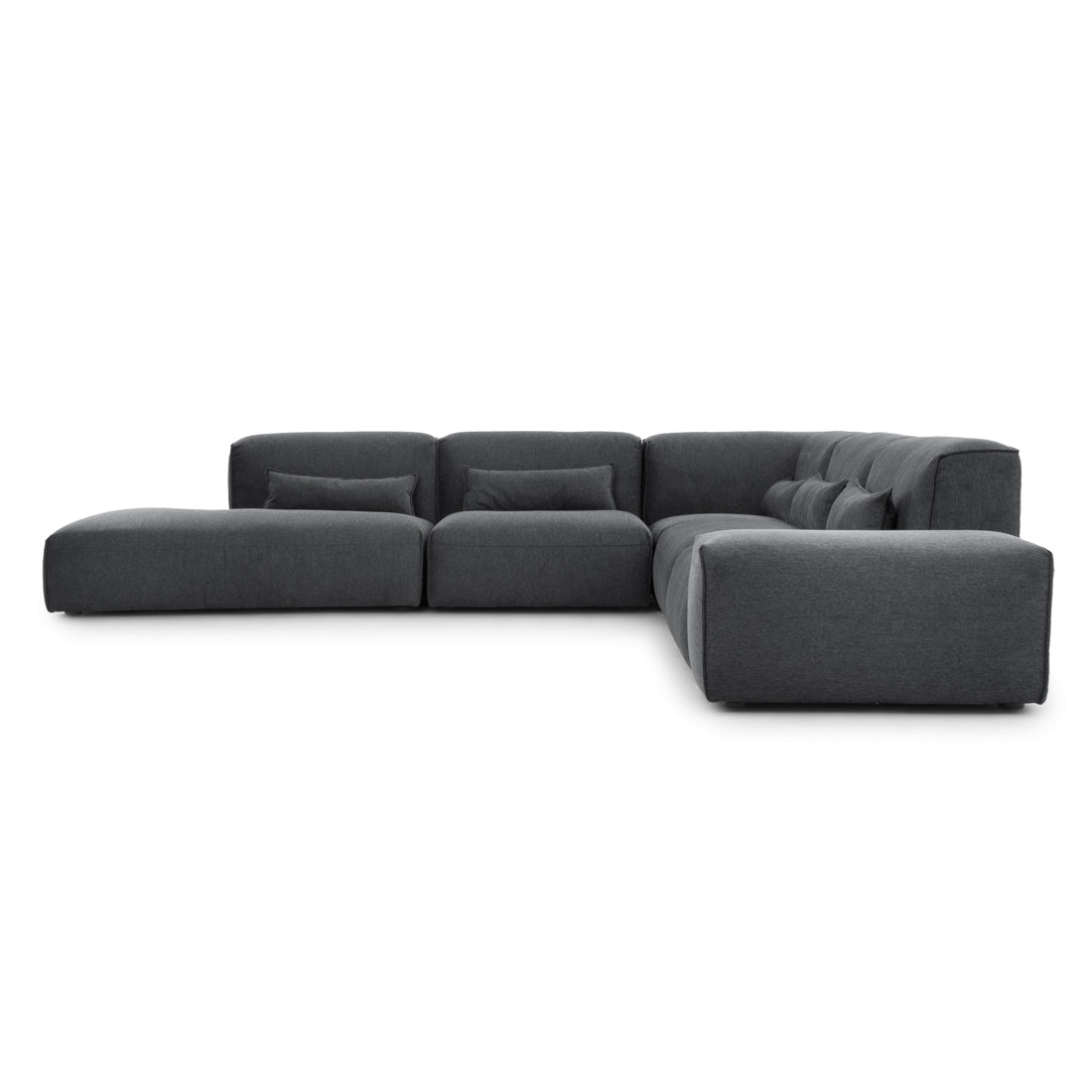 Ellemia Fabric Modular Set Dark Grey