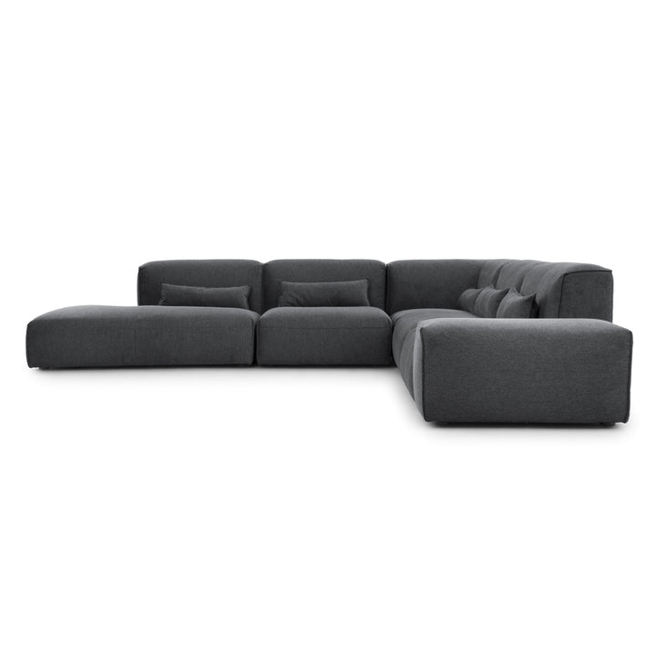 Ellemia Fabric Modular Set Dark Grey