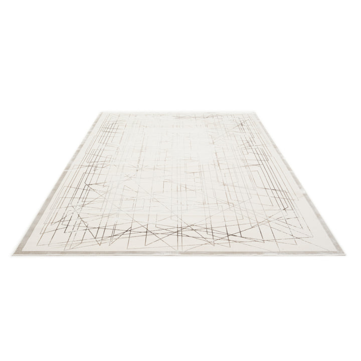 Wany Area Rug Black & White