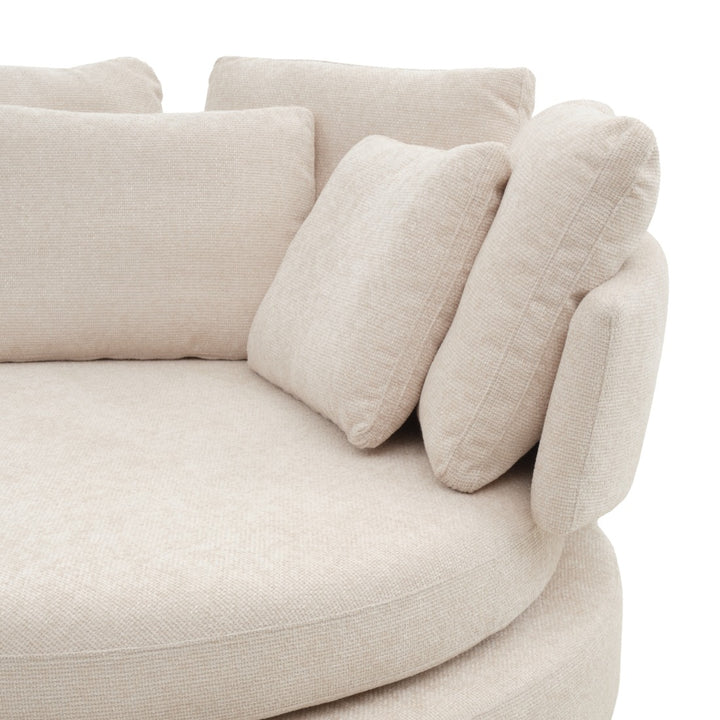 Nivanshi Sofa-Pod Beige