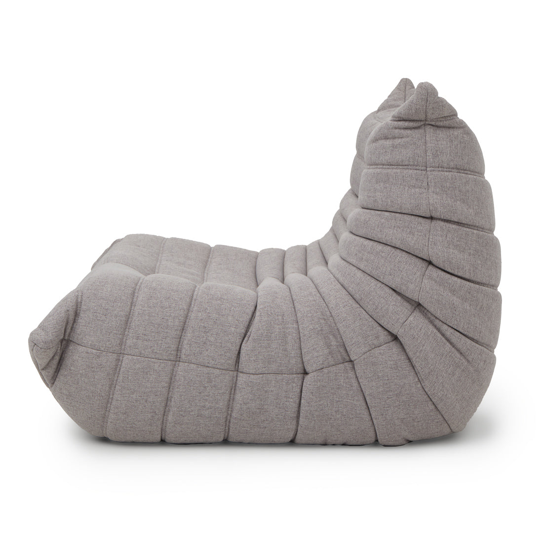 Ean Fabric Accent Chair Light Grey