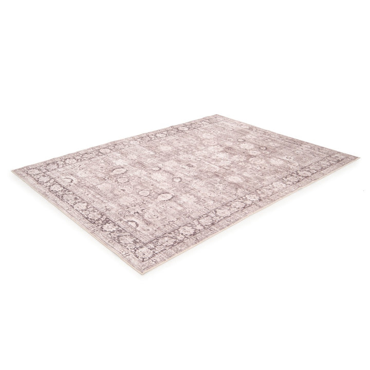 Welvetti Area Rug Dark Brown