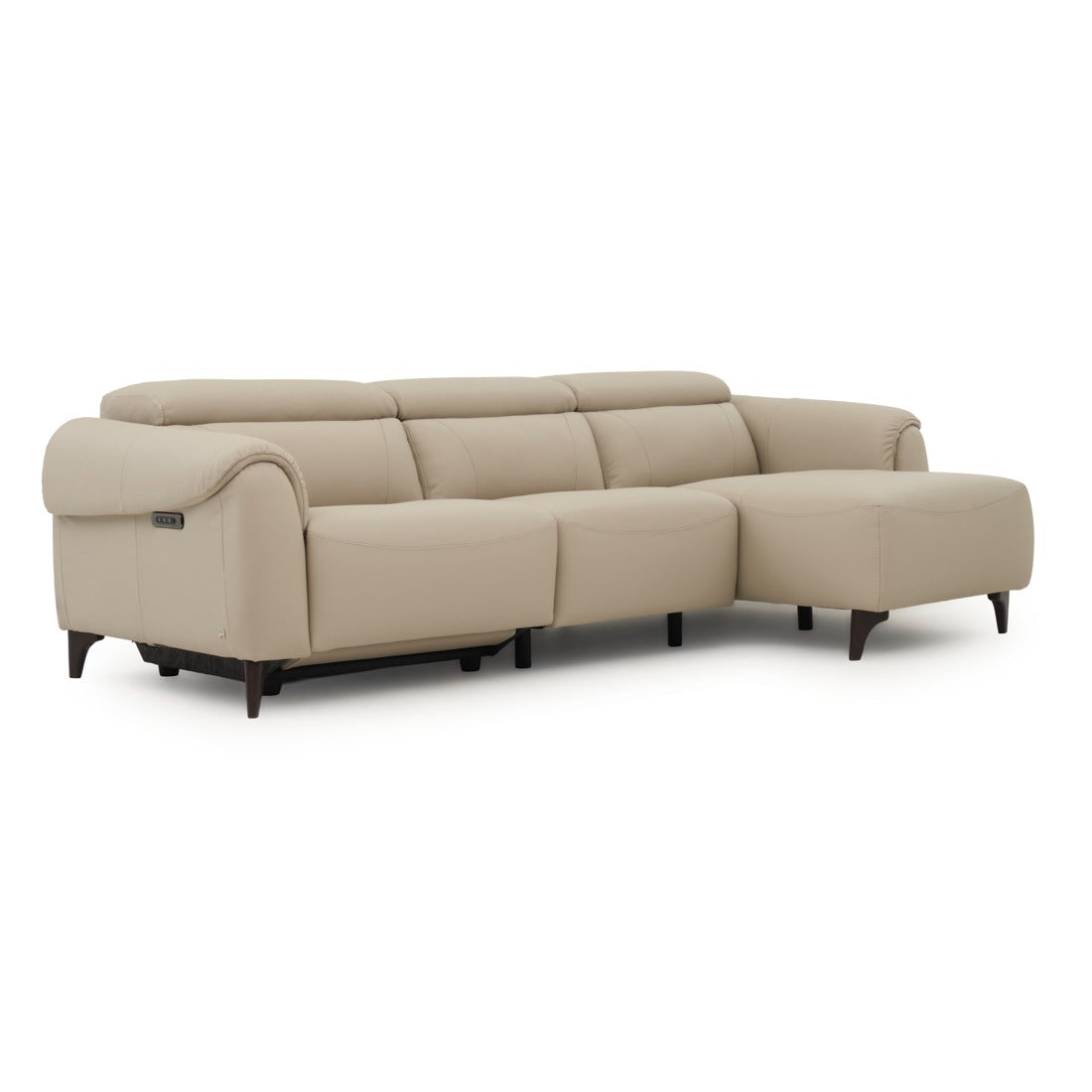 Nevali Reclining Sectional Sofa Beige