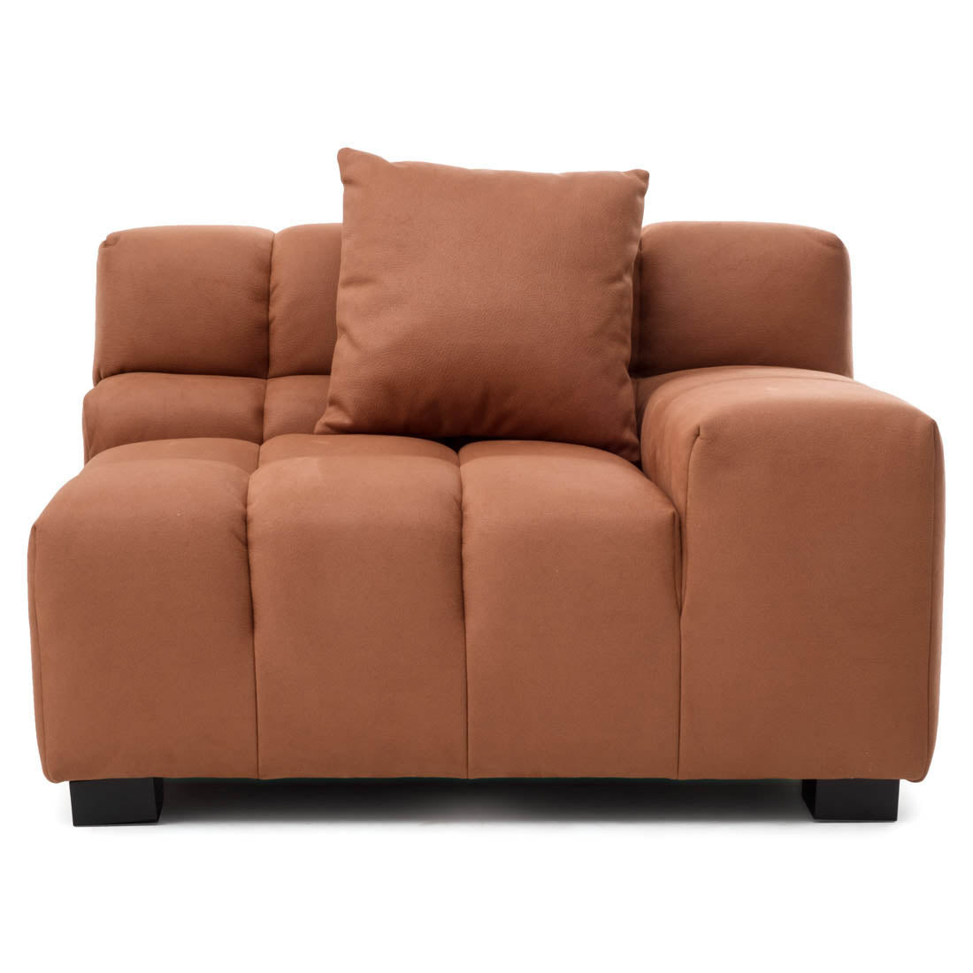 Norika Fabric Modular Sofa Orange