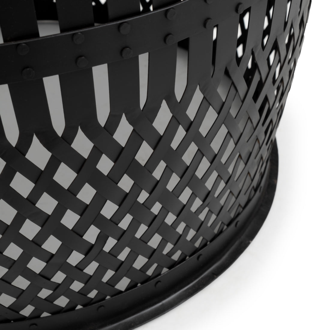 Indira Metal Accent Table Black