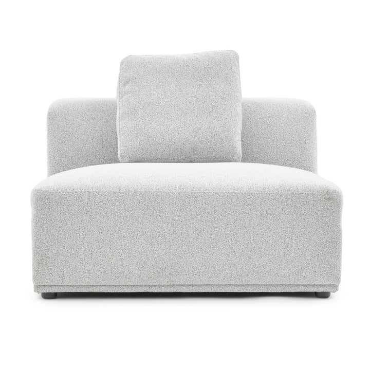 Willowdale Modular Armless Chair Light Grey