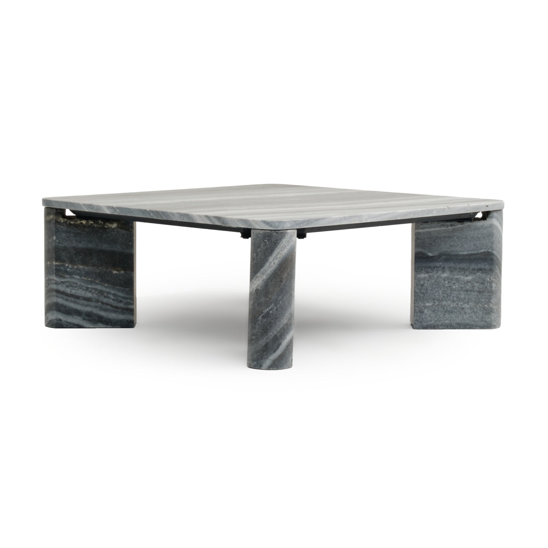 Wamin Marble Coffee Table Light Grey