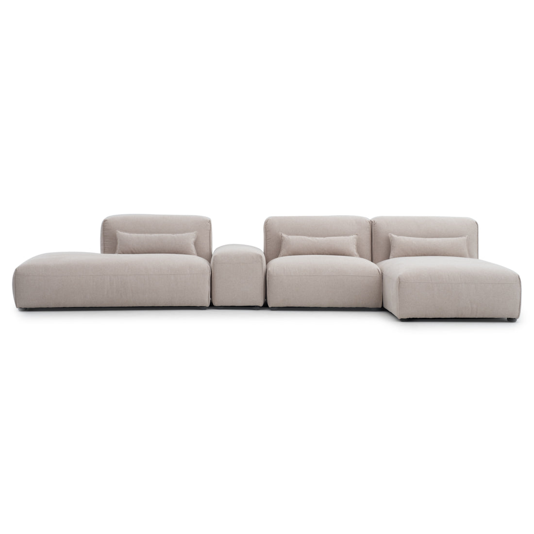 Ellemia Fabric Modular Set Beige
