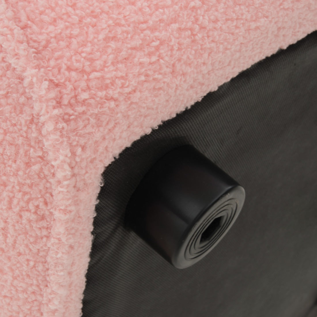 Nissima Fabric Accent Chair Pink