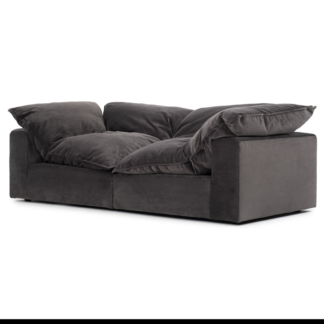 Nuage Fabric Modular Sofa Dark Grey