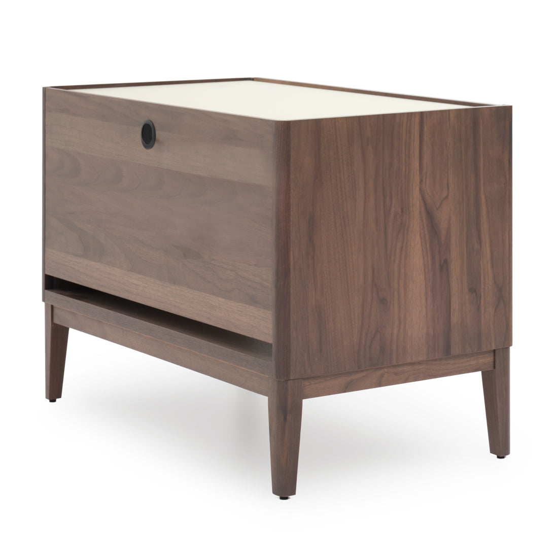 Nathaniel Left Nightstand Dark Brown