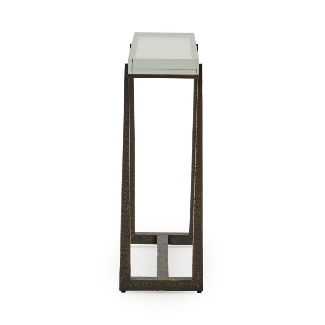 Weverly Accent Table Dark Brown