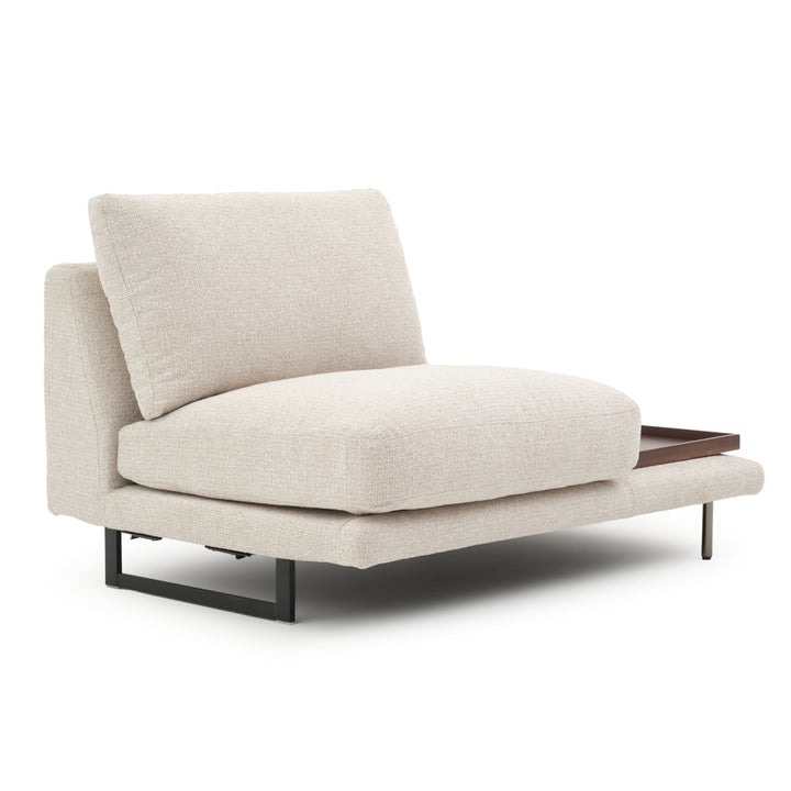 Elizabeth Modular Chair W. Table Right Beige