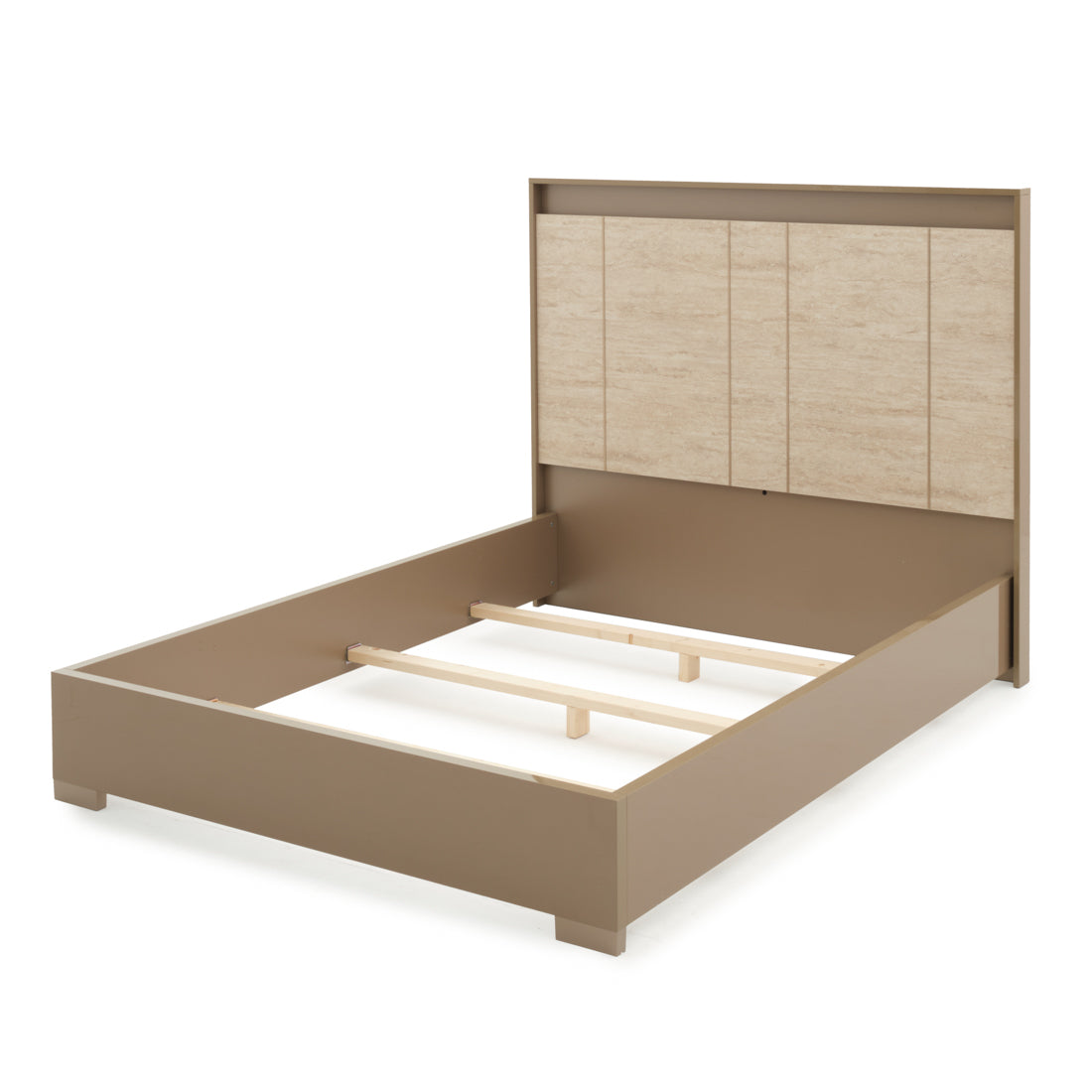 Nunzia Queen Bed Beige