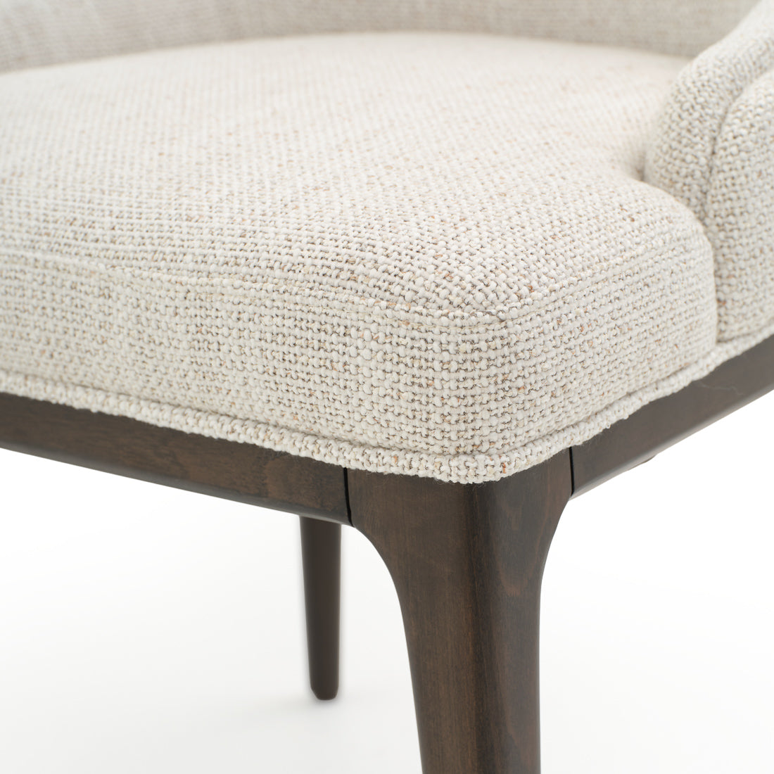 Evera Fabric Chair Off White