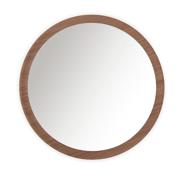 Nashira Wall Mirror Dark Brown