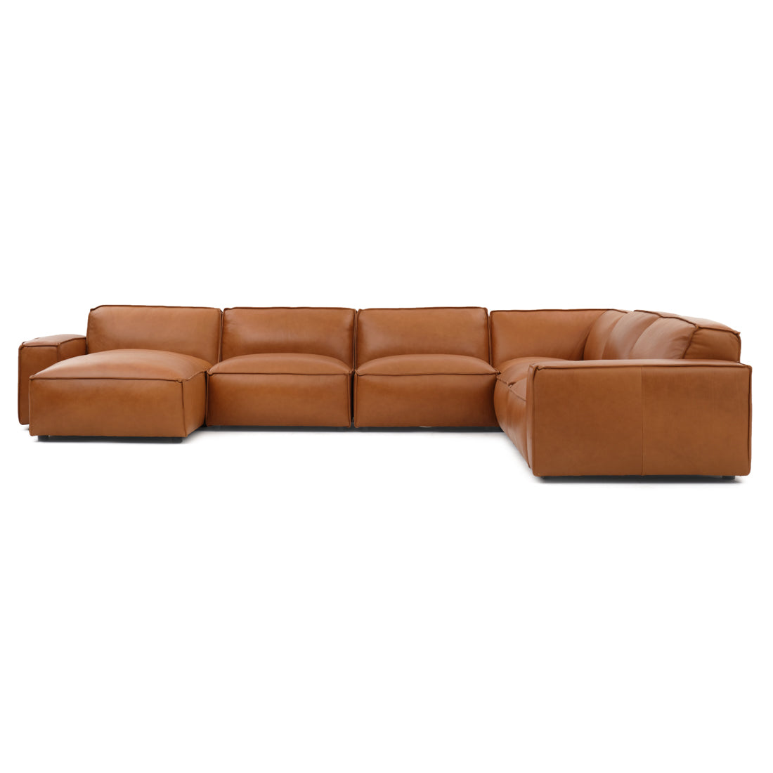 Nook Leather Modular Set Cognac