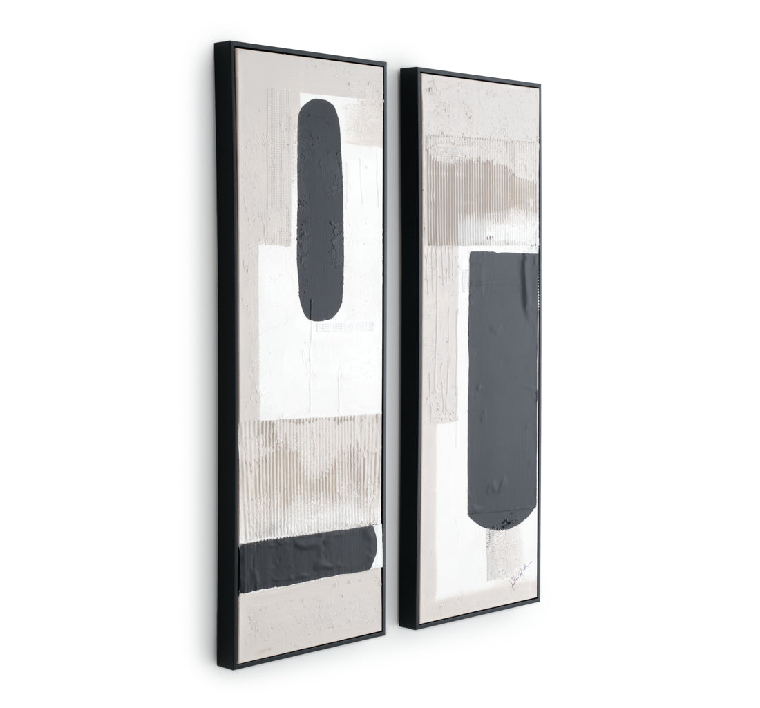 Nagani Painting on Canvas Beige