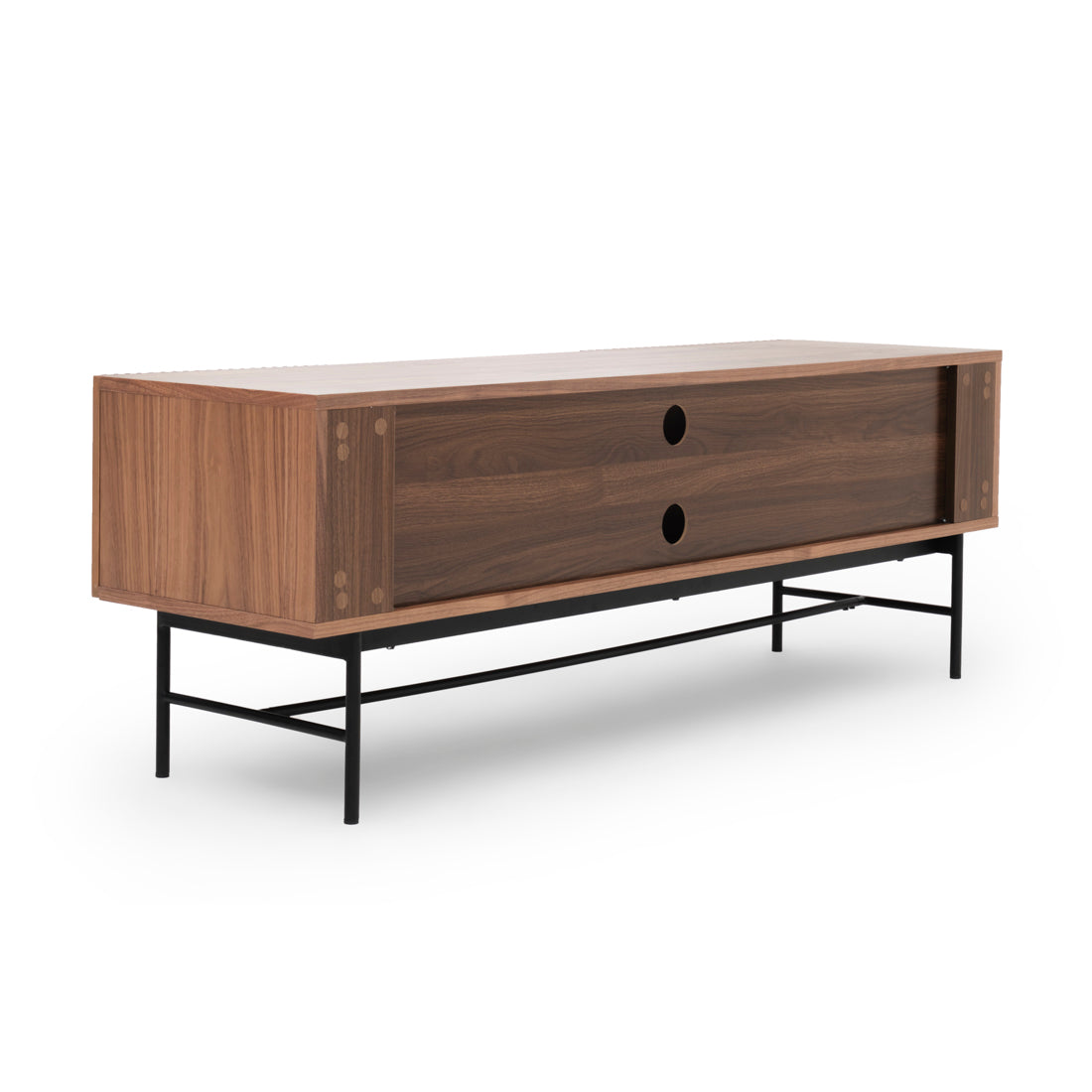 Easton TV and Entertainment Unit Dark Brown
