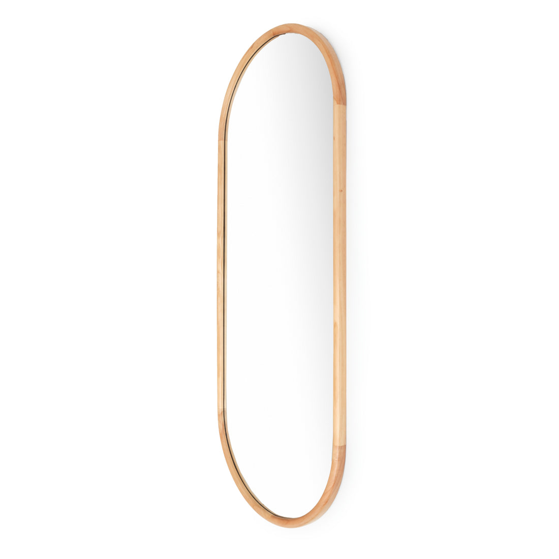 Nadino Wall Mirror Light Brown