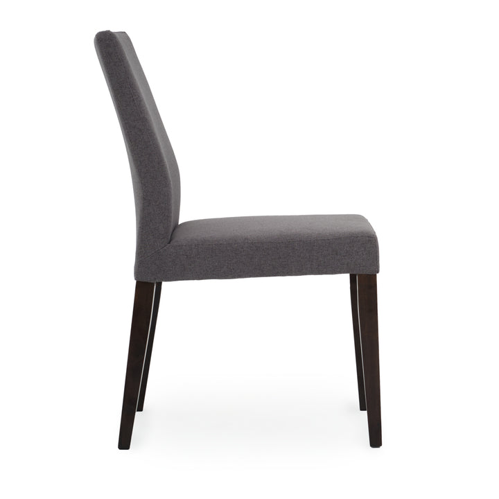 Ewa Fabric Chair Dark Grey