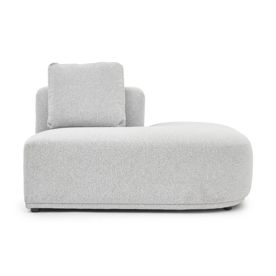 Willowdale Modular Chair W. Right Bumper Light Grey