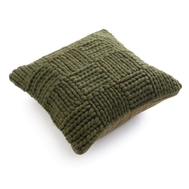 Nottins Cushion Dark Green