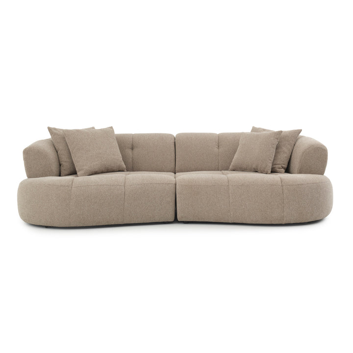 Edwina Fabric Modular Sofa Taupe
