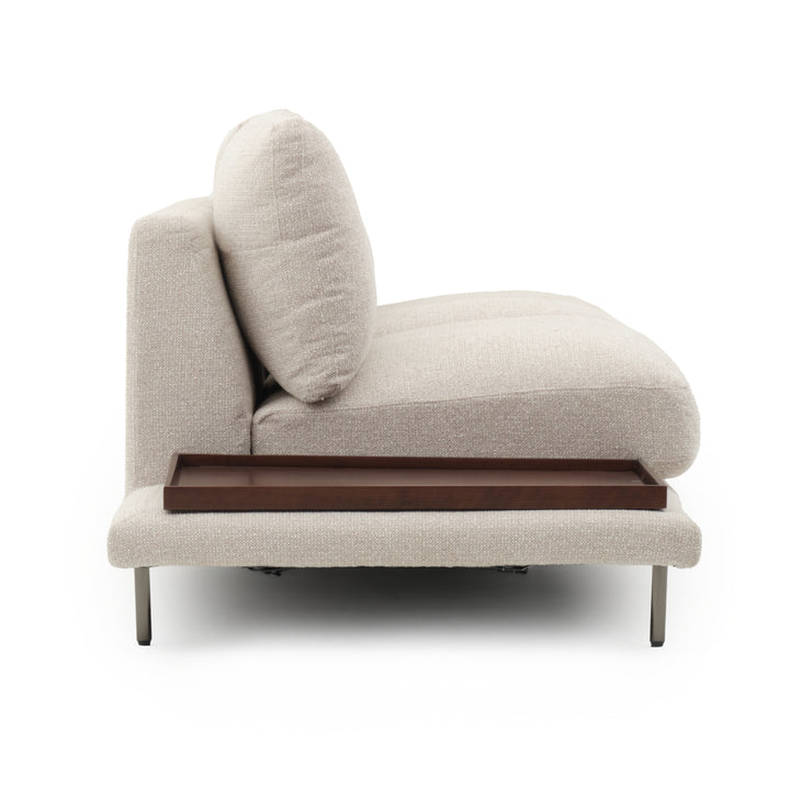 Elizabeth Armless Sofa Beige