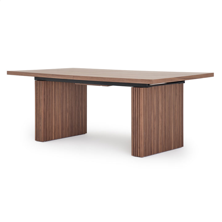 Emory Extendable Dining Table Dark Brown