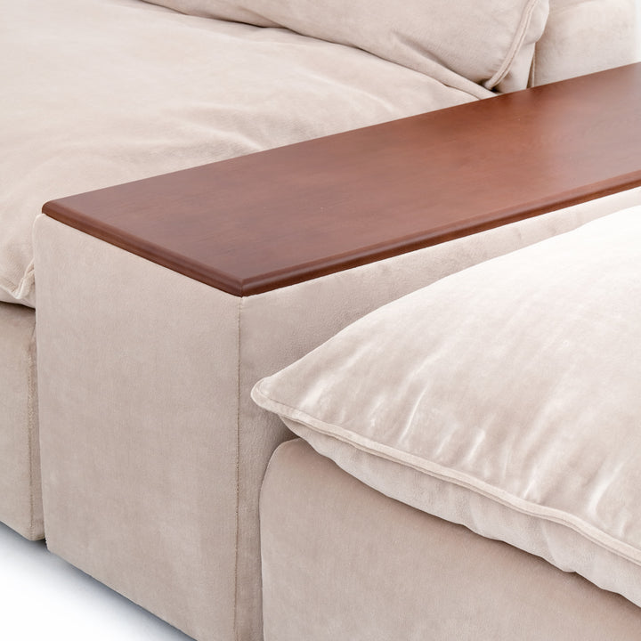Nuage Fabric Modular Set Beige