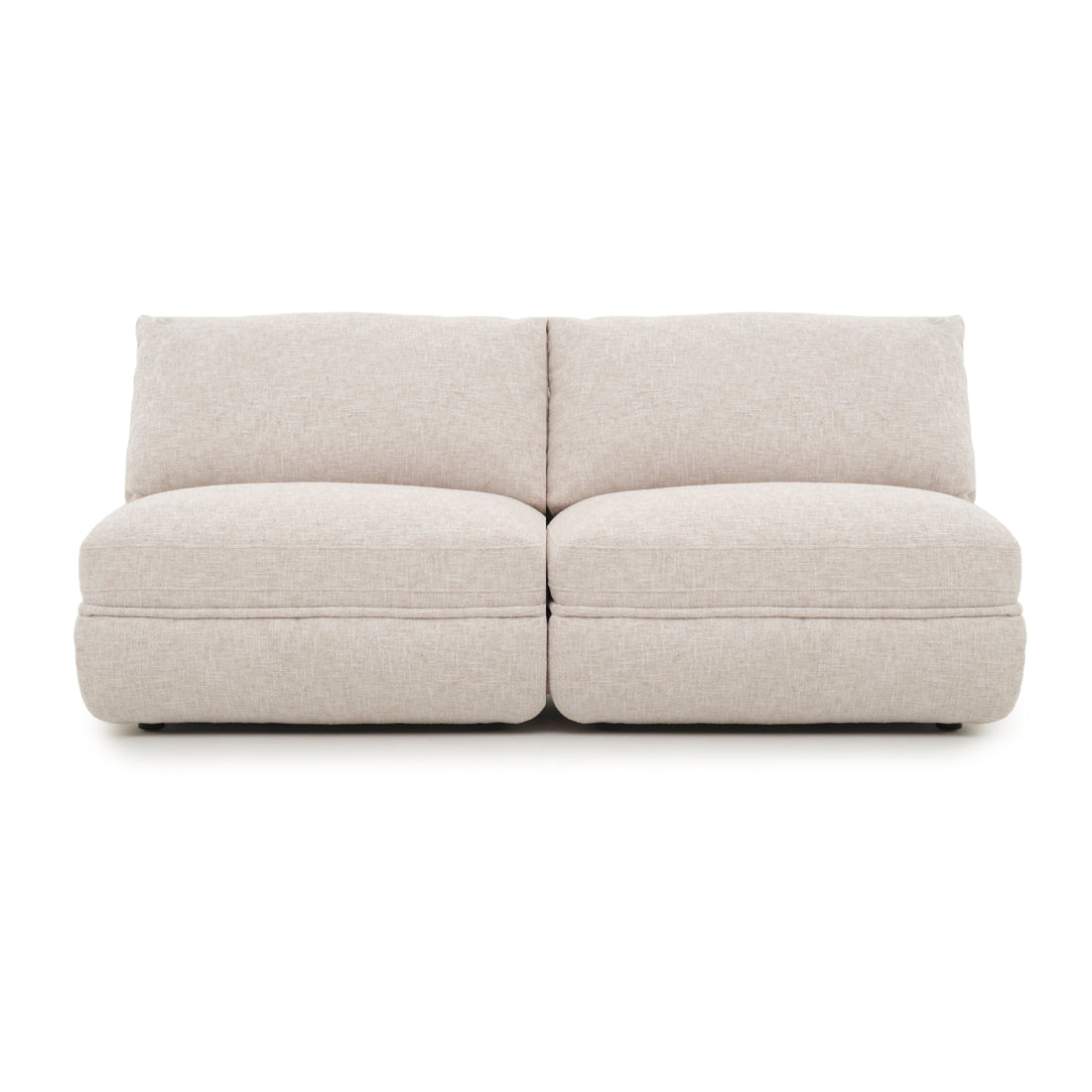 Esteli Fabric Modular Loveseat Beige