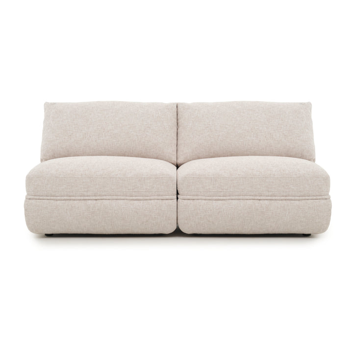 Esteli Fabric Modular Loveseat Beige