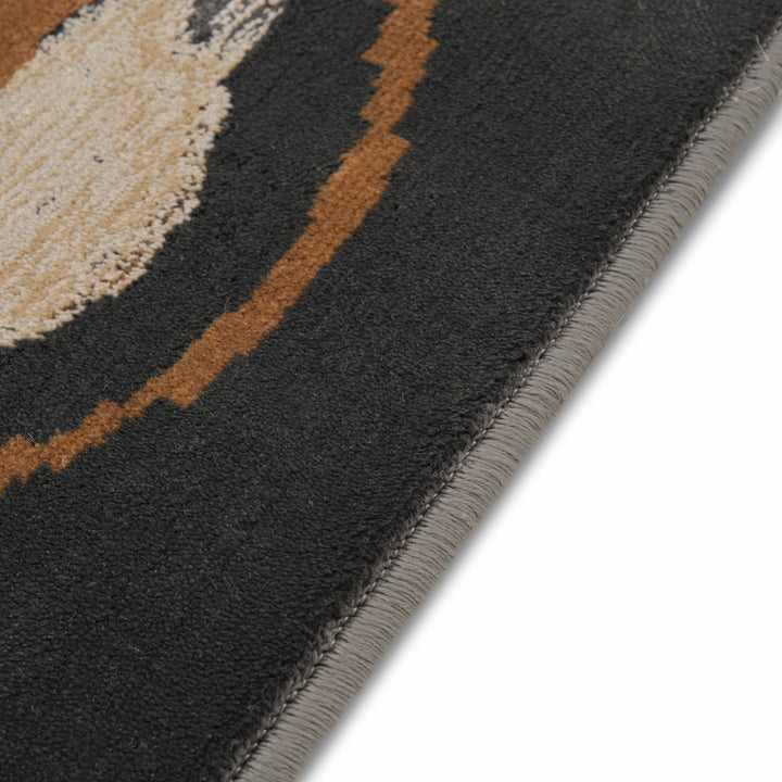 Wikolia Area Rug Dark Grey