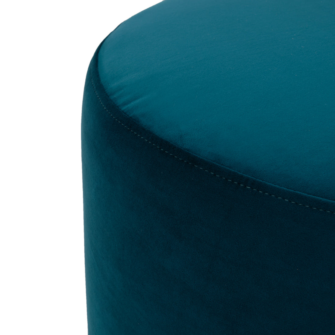 Wyle Fabric Ottoman Teal