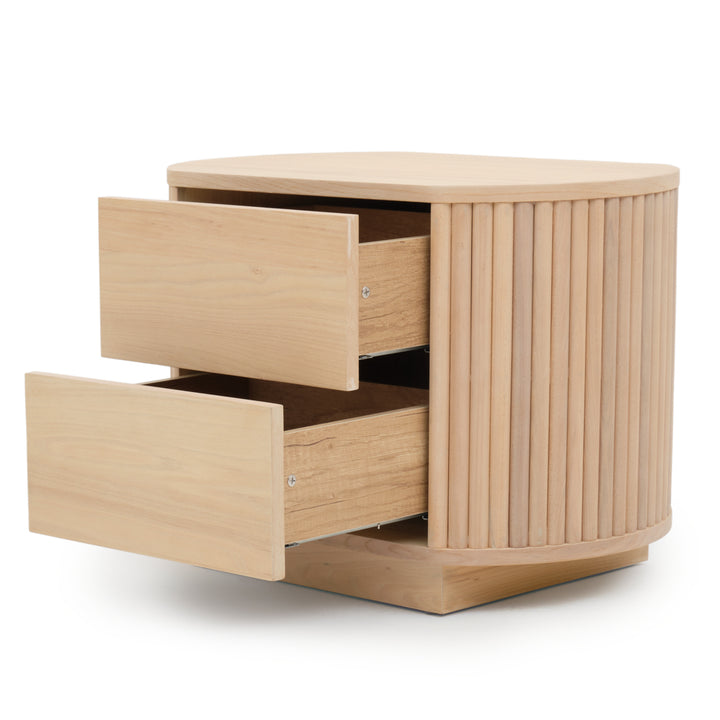 Nibba Nightstand Light Brown
