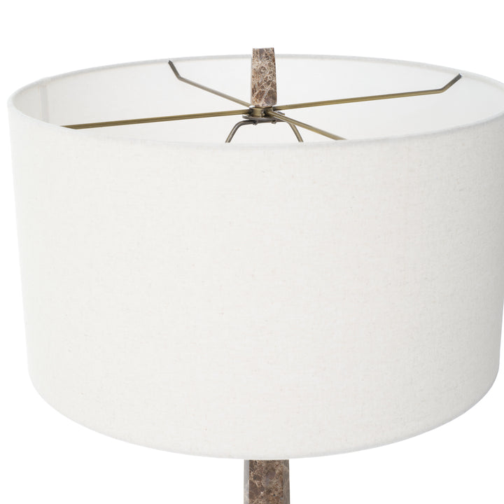 Wyree Floor Lamp Dark Brown